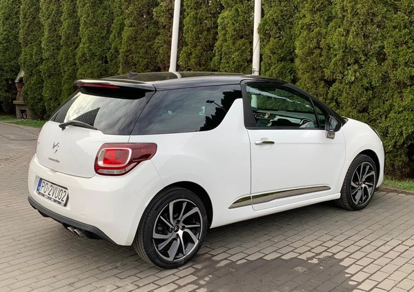 Citroen DS3 cena 29999 przebieg: 131000, rok produkcji 2015 z Poznań małe 121